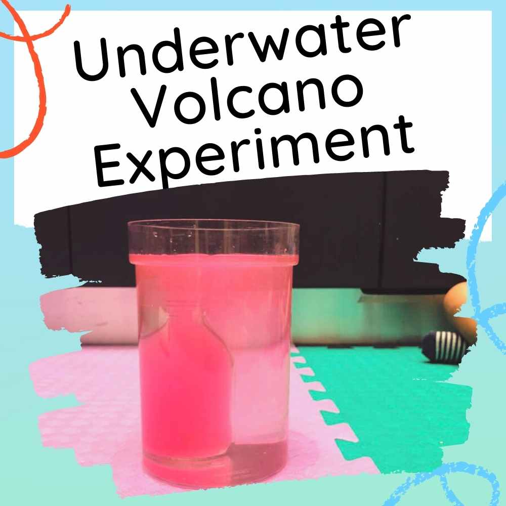 Underwater Volcano Experiment For Kids Feature Image