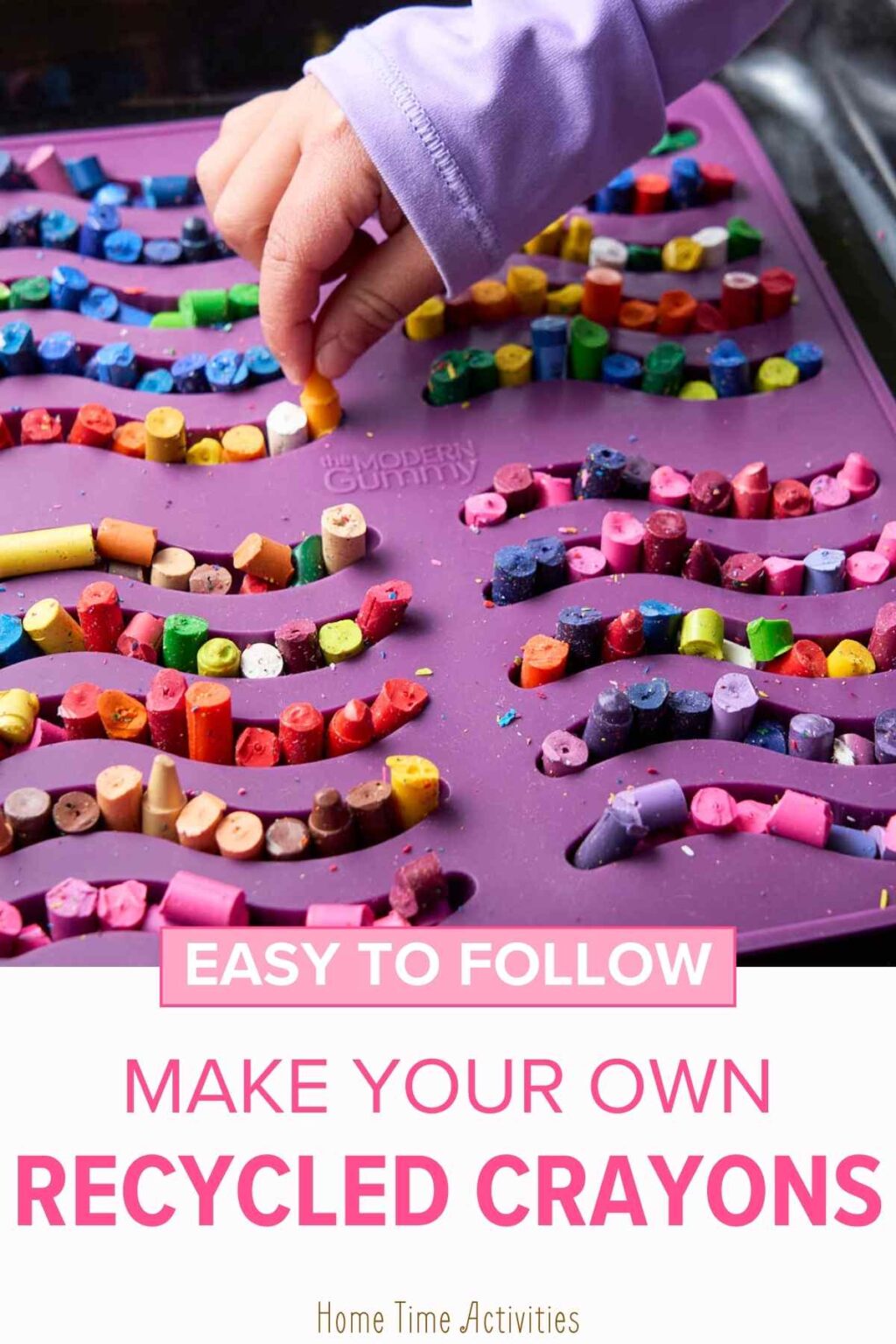 How to Make Crayons in Molds Using Old Broken Crayons