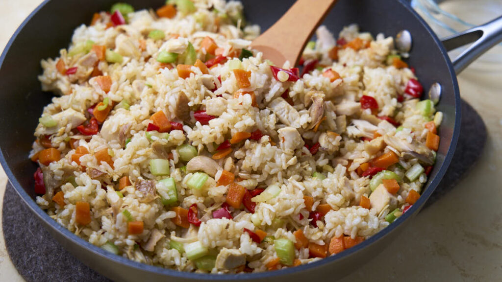 Rotisserie Chicken Fried Rice - Favorite Family Recipe