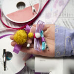 how to make bow hair clips