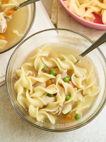 kids chicken noodle soup recipe