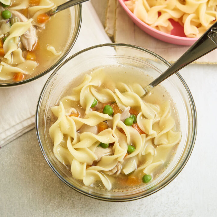 kids chicken noodle soup recipe