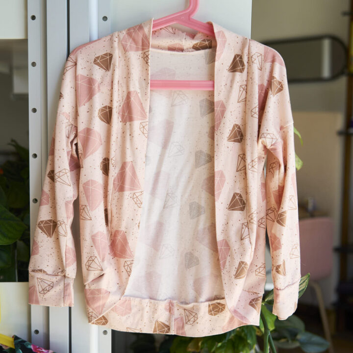easy kids cardigan sewing pattern