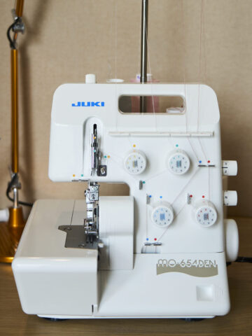 learning to use a serger